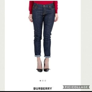 Ex. Cond Burberry Dark Relaxed Jeans sz 27/usa 6
